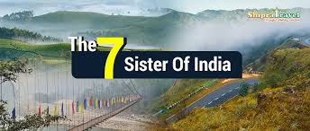 Seven Sisters of East India – Scenic View of North East India Mountains and Valleys