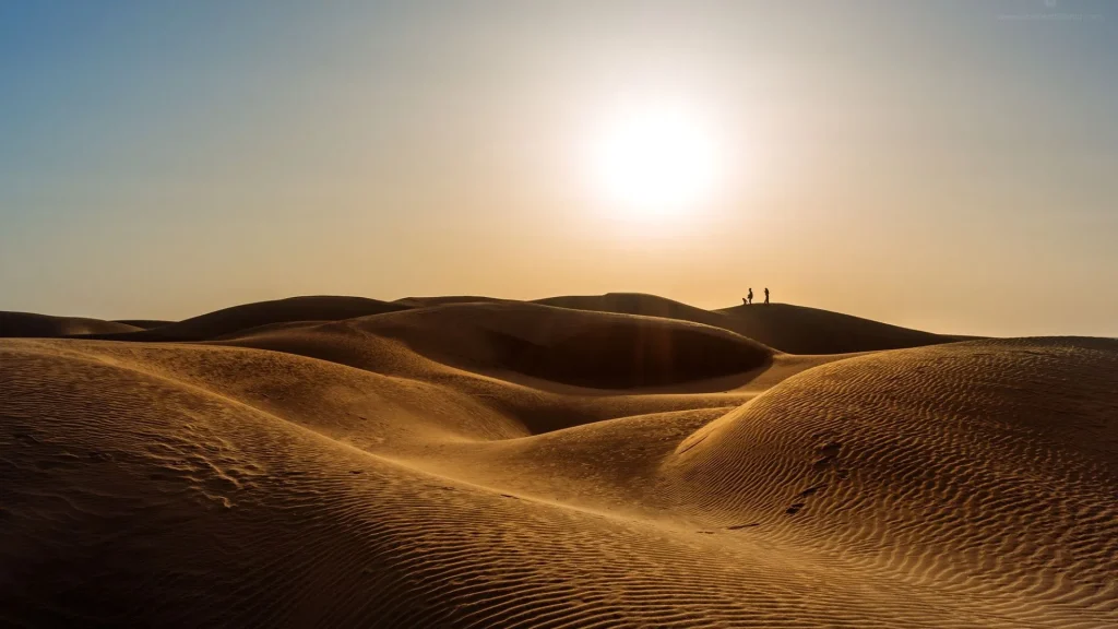 whispering sand dune trails of India desert trek at sunrise